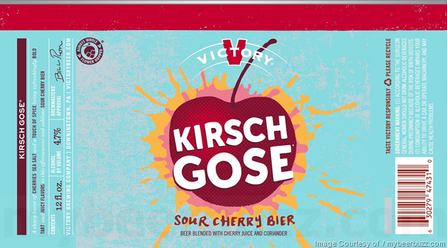 Victory Kirsch Gose 12oz Cans Victory Kirsch Gose 12oz Cans
