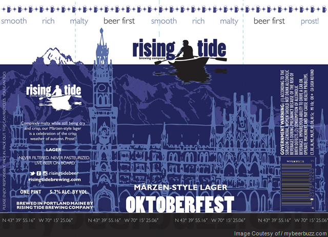 Rising Tide Oktoberfest 16oz Cans Rising Tide Oktoberfest 16oz Cans