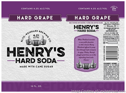 Henry’s Hard Soda Adding Hard Grape Cans & Bottles Henry’s Hard Soda Adding Hard Grape Cans & Bottles