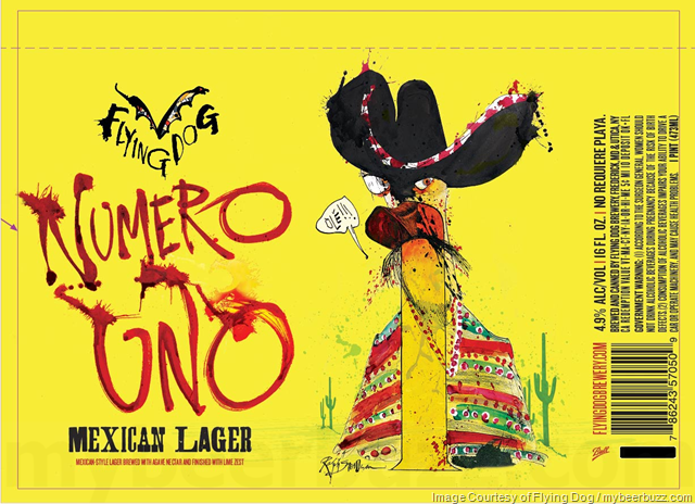 Flying Dog Numero Uno Cans Flying Dog Numero Uno Cans