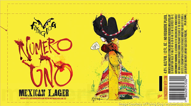 Flying Dog Numero Uno Cans Flying Dog Numero Uno Cans