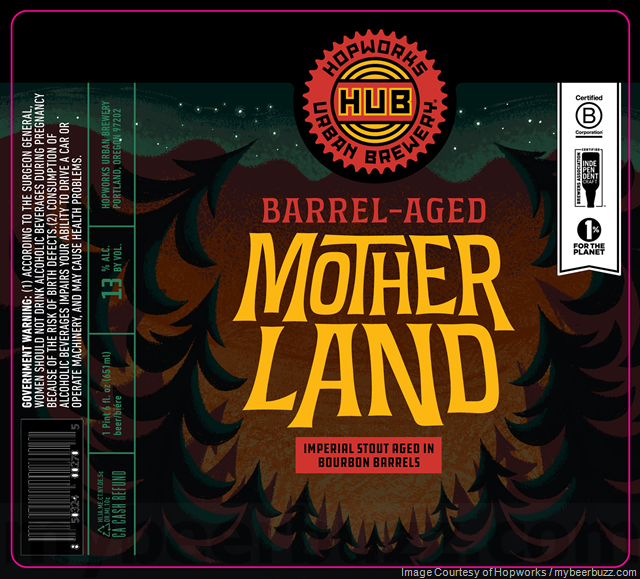 Hopworks Urban Brewery - Abominable Winter Ale, Barrel-Aged Mother Land & Next Generation Coffee Porter Hopworks Urban Brewery - Abominable Winter Ale, Barrel-Aged Mother Land & Next Generation Coffee Porter