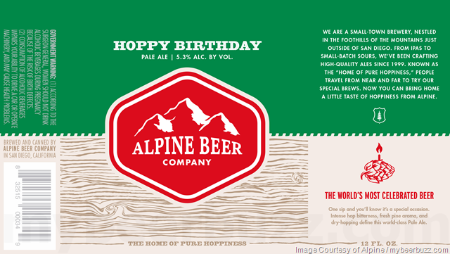 Alpine Beer - Duet, HFS, Hoppy Birthday & Windows Up Alpine Beer - Duet, HFS, Hoppy Birthday & Windows Up