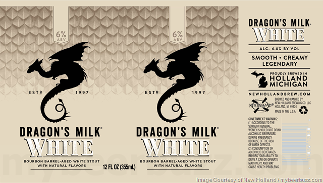 New Holland Adding Dragon’s Milk White Stout Cans New Holland Adding Dragon’s Milk White Stout Cans