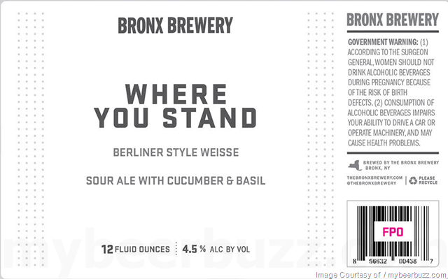 Bronx brewery Where You Stand Bronx brewery Where You Stand