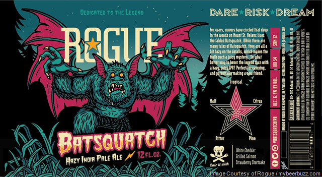 Rogue Adding Batsquatch Hazy IPA Rogue Adding Batsquatch Hazy IPA
