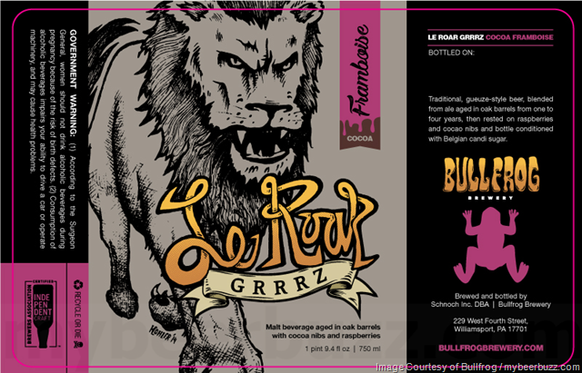 Bullfrog Adding Le Roar Grrrz Cassis, Black Raspberry, Kriek Cocoa & Framboise Cocoa Bullfrog Adding Le Roar Grrrz Cassis, Black Raspberry, Kriek Cocoa & Framboise Cocoa