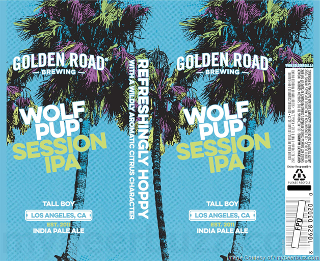 Golden Road Wolf Pup 25oz Cans Golden Road Wolf Pup 25oz Cans