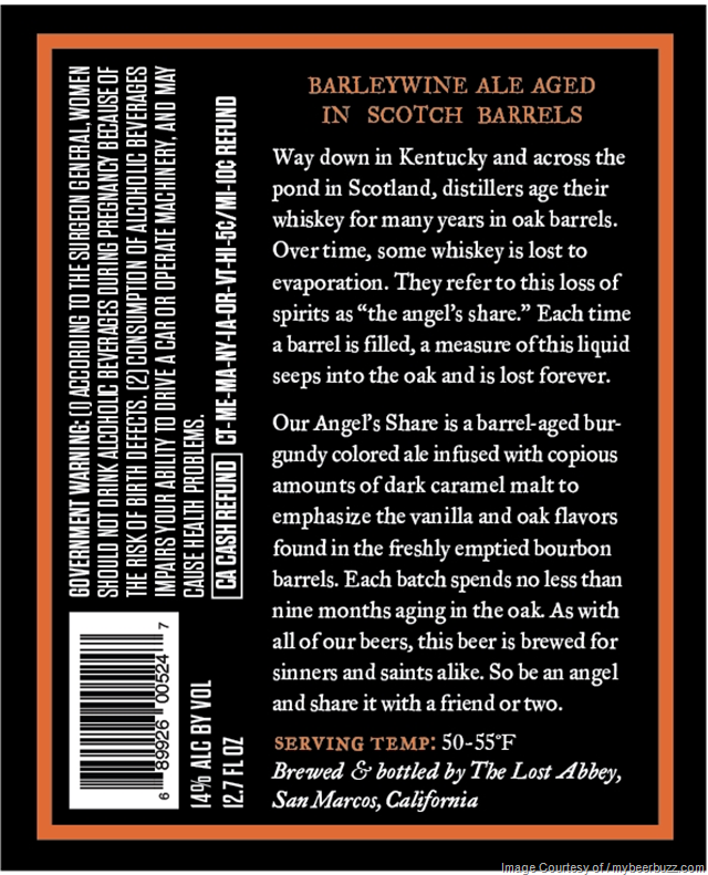 The Lost Abbey Angel’s Share Returns The Lost Abbey Angel’s Share Returns