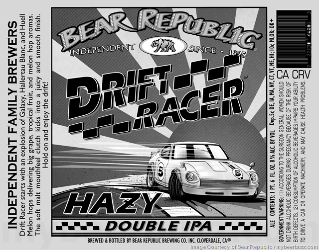 Bear Republic Drift Racer Heading To Bottles Bear Republic Drift Racer Heading To Bottles