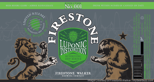 Firestone Walker - Luponic Distortion No 001 Cans & Bottles Firestone Walker - Luponic Distortion No 001 Cans & Bottles
