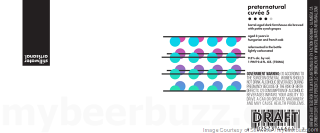 Stillwater Artisanal Adding Preternatural Cuvée 1, 2, 3, 4 & 5 Stillwater Artisanal Adding Preternatural Cuvée 1, 2, 3, 4 & 5