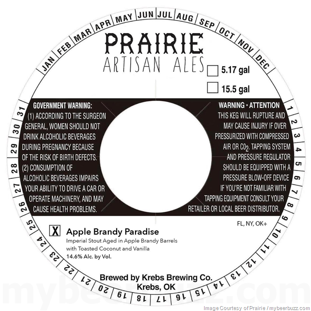 Prairie Artisan Ales - Apple Brandy Bomb! & Apple Brandy Paradise Prairie Artisan Ales - Apple Brandy Bomb! & Apple Brandy Paradise