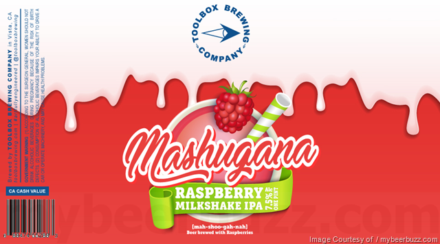 Toolbox Purplish, Mashugana milkshake IPA Toolbox Purplish, Mashugana milkshake IPA