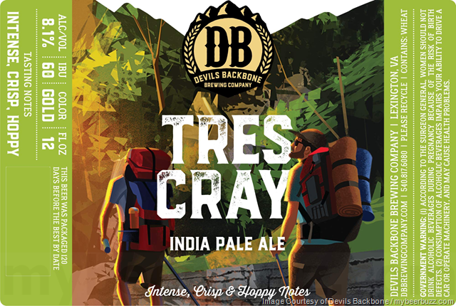 Devils Backbone Tres Cray IPA Devils Backbone Tres Cray IPA