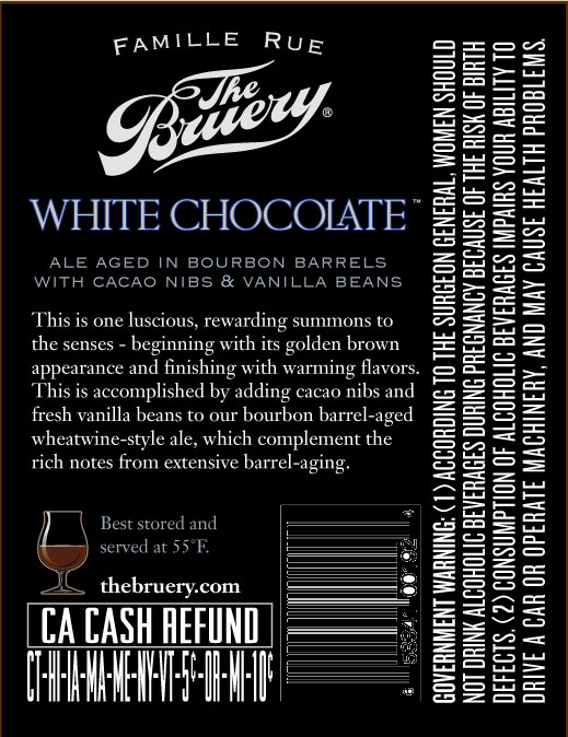 The Bruery White Chocolate Returning For 2019 The Bruery White Chocolate Returning For 2019