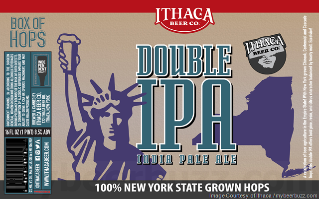 Ithaca Beer NY Double IPA & Citrapetal Force Coming To 16oz Cans Ithaca Beer NY Double IPA & Citrapetal Force Coming To 16oz Cans