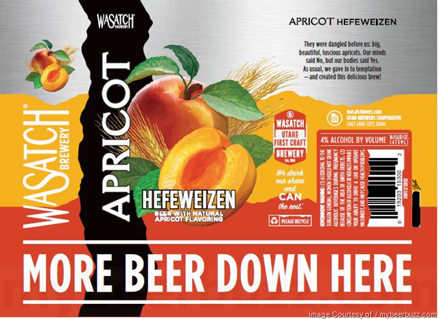 Wasatch Brewery - Ghostrider & Apricot Hefeweizen Wasatch Brewery - Ghostrider & Apricot Hefeweizen
