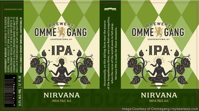 Ommegang Updating Nirvana IPA, Abbey Ale and Rosetta Packaging Ommegang Updating Nirvana IPA, Abbey Ale and Rosetta Packaging