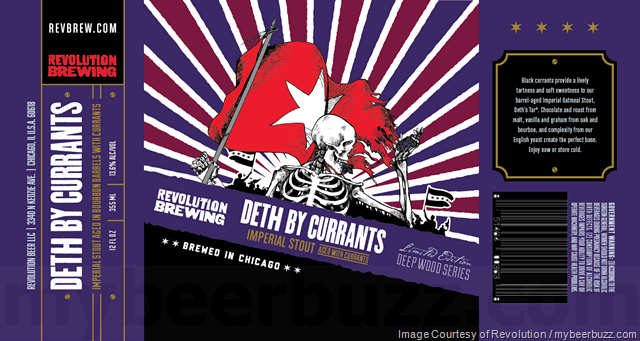 Revolution Brewing Updating Deepwoods Series: Gravedigger Billy. Deth By Currants, Ryeway To Heaven & V.S.O.J. Revolution Brewing Updating Deepwoods Series: Gravedigger Billy. Deth By Currants, Ryeway To Heaven & V.S.O.J.