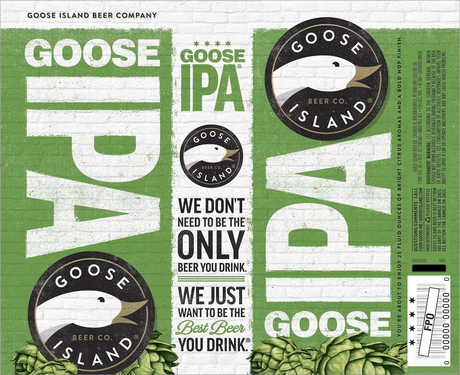 Goose Island Goose IPA Coming To 25oz Cans Goose Island Goose IPA Coming To 25oz Cans