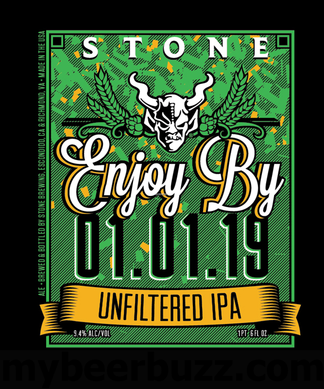 Stone Adding Enjoy By 01.01.19 Unfiltered Stone Adding Enjoy By 01.01.19 Unfiltered