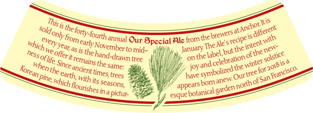 Anchor Brewing Reveals 2018 Merry Christmas Happy New Year Special Ale Anchor Brewing Reveals 2018 Merry Christmas Happy New Year Special Ale