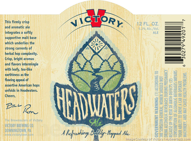 Victory Brewing Headwaters Ale 2018 12oz Bottles Victory Brewing Headwaters Ale 2018 12oz Bottles