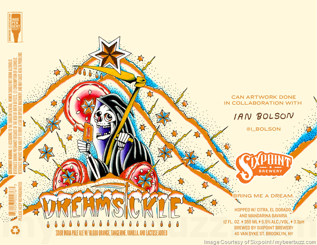 Sixpoint Adding Brevity Wit, Howler & Dreamsickle Cans Sixpoint Adding Brevity Wit, Howler & Dreamsickle Cans