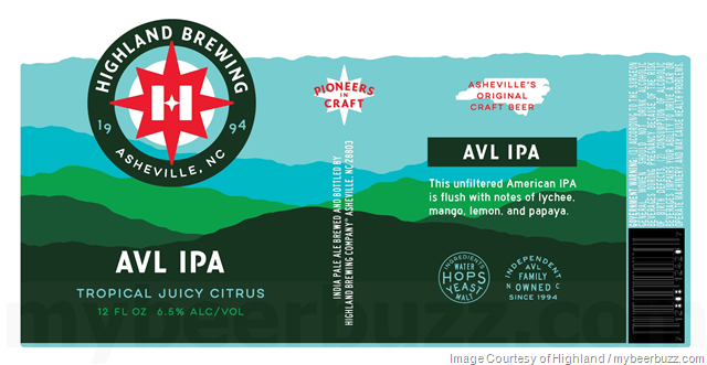 Highland Brewing Updates Pow! Triple IPA & AVL IPA Highland Brewing Updates Pow! Triple IPA & AVL IPA