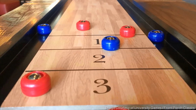 Mybeerbuzz .com Highlights Beer Games: Table Top Shuffleboard & Chickapig Mybeerbuzz .com Highlights Beer Games: Table Top Shuffleboard & Chickapig