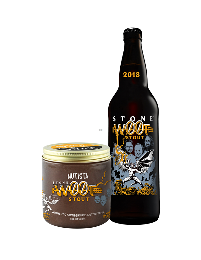 Nutista & Stone Brewing Announce 3rd Collaboration With w00tstout Nutista & Stone Brewing Announce 3rd Collaboration With w00tstout