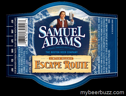 Samuel Adams - 2015 Escape Route, Crystal Pale & Double Bock Sampling 10 image