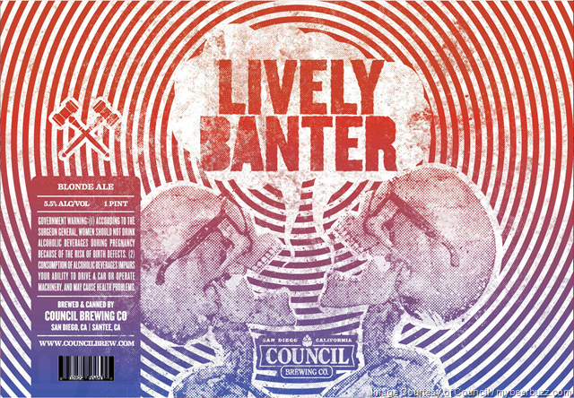 Council Brewing Adding East County Ale, Hazeas Corpus & Lively Banter Cans Council Brewing Adding East County Ale, Hazeas Corpus & Lively Banter Cans