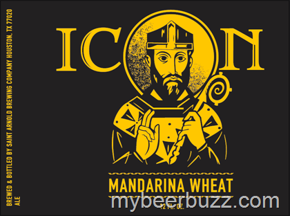 Saint Arnold Icon Gold Mandarina Wheat Now Available 8 image