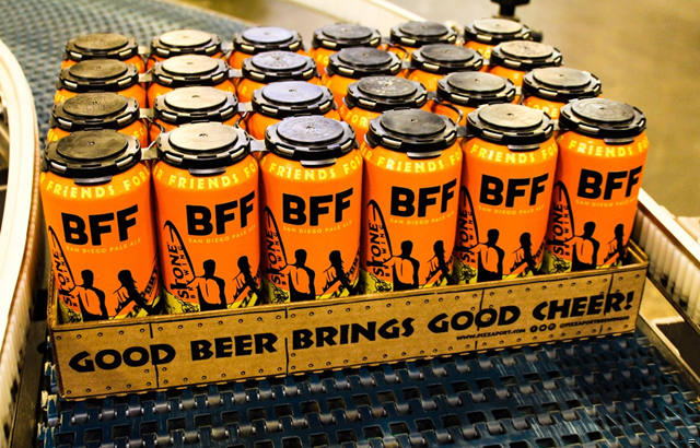 Stone & Pizza Port Collaborate On BFF (Beer Friends Forever) Stone & Pizza Port Collaborate On BFF (Beer Friends Forever)