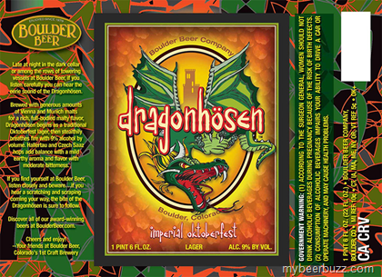 Boulder Beer Dragonhosen Imperial Oktoberfest Coming 8/4 8 image