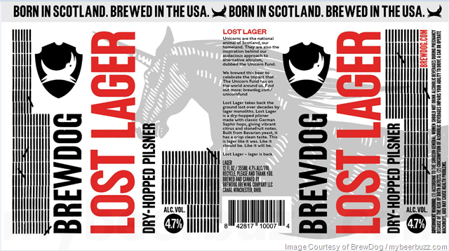 BrewDog Lost Lager Cans BrewDog Lost Lager Cans