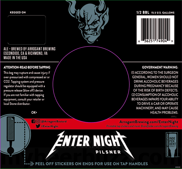 Stone Adding Ruination DIPA 2.0 Sans Filtre & Enter Night Pilsner Stone Adding Ruination DIPA 2.0 Sans Filtre & Enter Night Pilsner