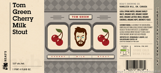 Tom Green Cherry Milk Stout Tom Green Cherry Milk Stout