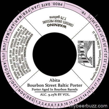 Abita - Bourbon Street Series - Baltic Porter - 9.25% ABV 8 image