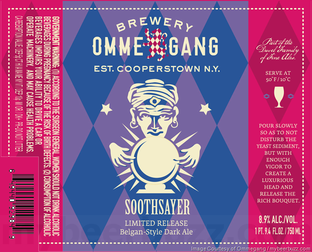 Ommegang Updating Shadow Brewer & Soothsayer Ommegang Updating Shadow Brewer & Soothsayer