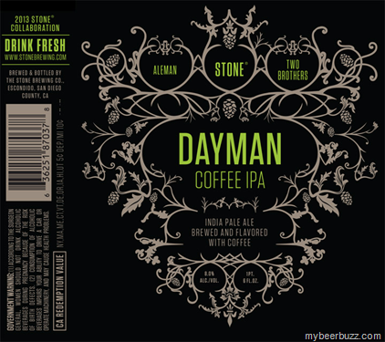 What Aleman Brewing/Two Brothers Brewing /Stone DayMan Coffee IPA Almost Looked Like 8 image