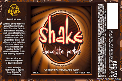 Boulder - Shake Chocolate Porter Coming Year Round In Oct 8 image