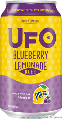UFO Beer & Polar Seltzer Team Up For UFO Blueberry Lemonade UFO Beer & Polar Seltzer Team Up For UFO Blueberry Lemonade