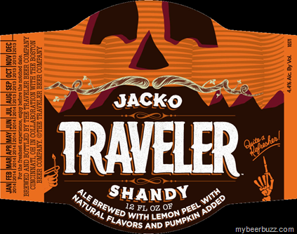 Traveler Beer Releasing Jack-O Traveler Pumpkin Shandy 8 image