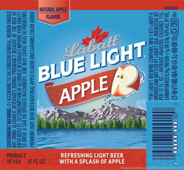 Labatt Adding New Blue Light Blueberry & Apple Labatt Adding New Blue Light Blueberry & Apple