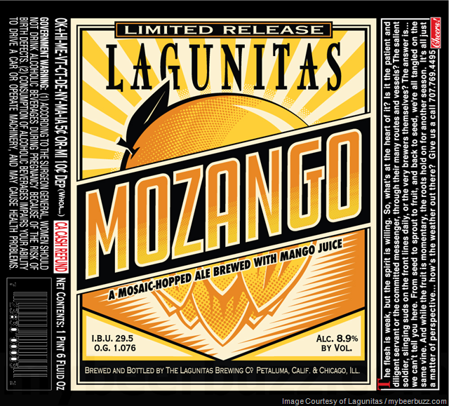 Lagunitas Adding Tart Swan Sparkling Ale & Mozango Bottles Lagunitas Adding Tart Swan Sparkling Ale & Mozango Bottles