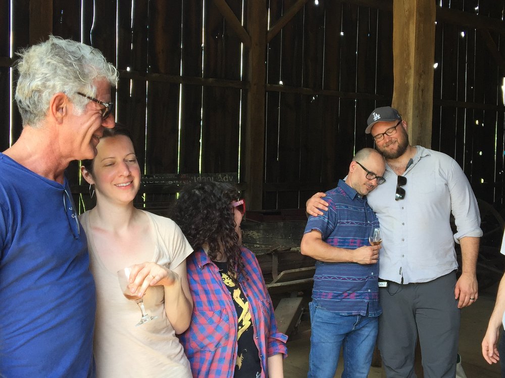 Post meal hug-out with the production manager. unnamed file 345