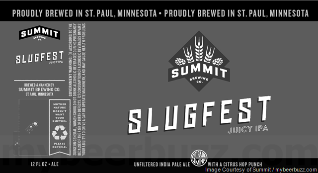 Summit Adding Slugfest Juicy IPA Cans & Bottles Summit Adding Slugfest Juicy IPA Cans & Bottles